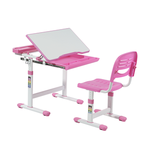 Растущий стол и стул Cantare Pink в Йошкар-Оле - предосмотр