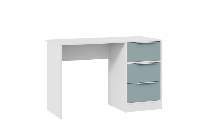 Письменный стол Марли Тип 1 (Белый/Серо-голубой) в Йошкар-Оле - изображение 2