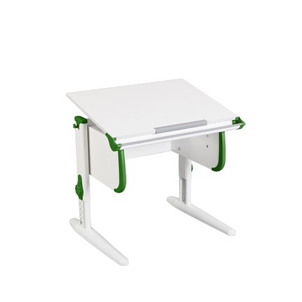 Детский стол-трансформер 1/75 (СУТ.24) белый/белый/Зеленый в Йошкар-Оле - изображение