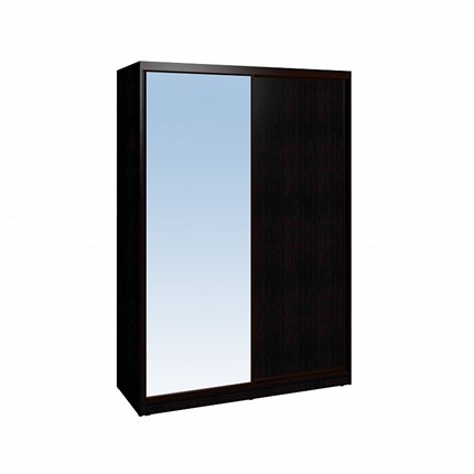Шкаф 1600 Домашний Зеркало/ЛДСП, Венге в Йошкар-Оле - изображение