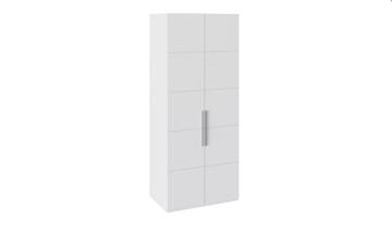 Распашной шкаф Наоми с 2-мя дверями, цвет Белый глянец СМ-208.07.03 в Йошкар-Оле