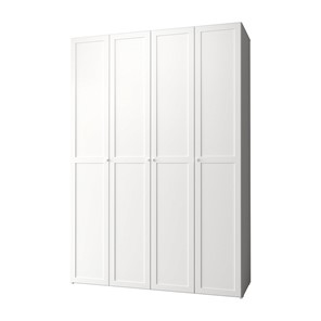 Шкаф распашной Харрис 60, белый + 4 фасад стандарт в Йошкар-Оле