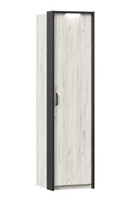 1-створчатый шкаф Техно с паспарту, Дуб крафт белый в Йошкар-Оле