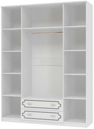 Шкаф четырехстворчатый Лак (Белый Жемчуг) в Йошкар-Оле - изображение 1