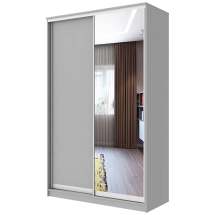 Шкаф 2-х дверный ХИТ 22-4-12-15 Серый в Йошкар-Оле - изображение