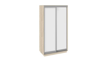 Шкаф 2-х дверный Румер, цвет Дуб Сонома, Белый снег СШК 1.120.60-11.11 в Йошкар-Оле