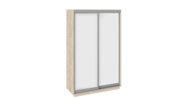 Шкаф 2-х дверный Румер, цвет Дуб Сонома, Белый снег СШК 1.140.70-11.11 в Йошкар-Оле