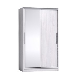 Шкаф 2-х дверный Strike 1200 Зеркало/ЛДСП (Ясень анкор светлый) в Йошкар-Оле