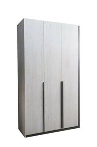 Шкаф 3-створчатый Винтер-3, винтерберг/темно-серый в Йошкар-Оле