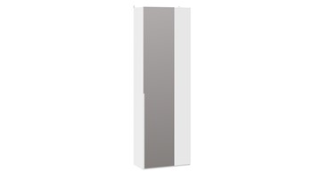 Шкаф угловой с 1 зеркальной дверью Порто (366) СМ-393.07.232 (Белый жемчуг/Белый жемчуг) в Йошкар-Оле
