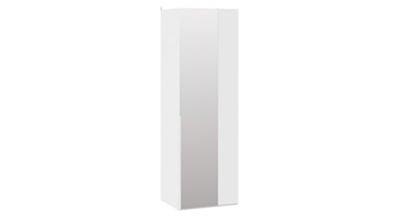 Одностворчатый угловой шкаф Порто (580) СМ-393.07.007 (Белый жемчуг/Белый жемчуг) в Йошкар-Оле