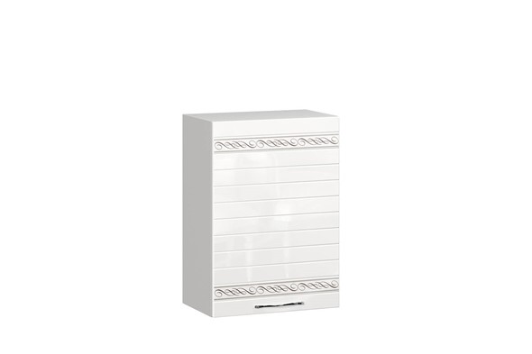 Шкаф настенный Анастасия 500 008.081.000 белый глянец в Йошкар-Оле - изображение