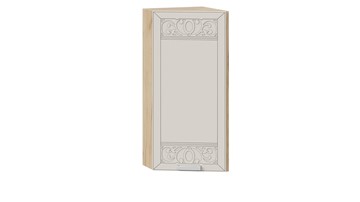 Кухонный торцевой шкаф Долорес 1В3Т (Дуб крафт золотой/Крем) в Йошкар-Оле