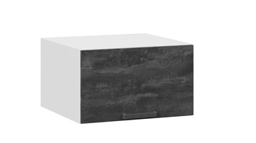 Настенный шкаф Детройт 1В6ГП (Белый/Угольный Камень) в Йошкар-Оле