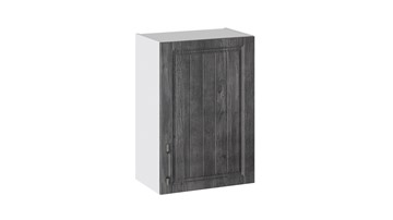 Навесной кухонный шкаф Прованс (Белый глянец/Санторини темный) В_72-50_1ДР в Йошкар-Оле