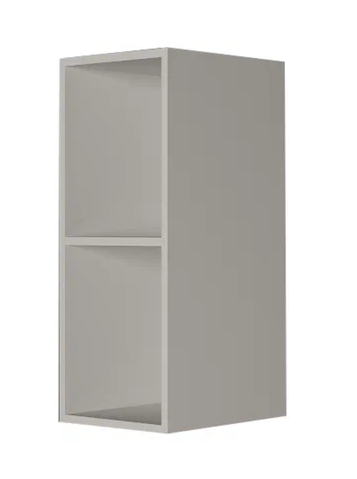 Шкаф навесной В7 30, Сатин/Белый в Йошкар-Оле - изображение 1