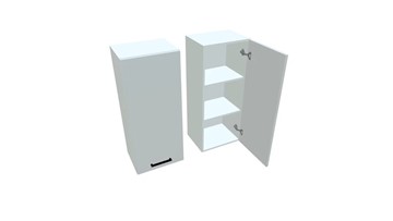 Кухонный шкаф В9 40, Белое гладкое Ламарти/Белый в Йошкар-Оле