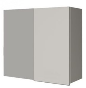 Шкаф настенный ВУП 760 Белое гладкое Ламарти/Антрацит в Йошкар-Оле