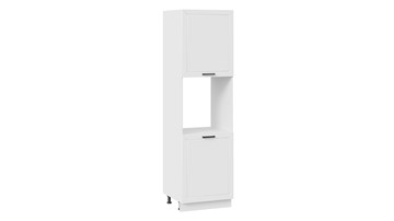 Кухонный шкаф-пенал Лорас 1П6 (Белый/Холст белый) в Йошкар-Оле - предосмотр