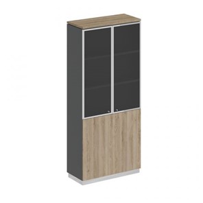 Шкаф для документов двери стекло Speech Cube (90x40x203.4) СИ 308 ДС АР ДС/ХР в Йошкар-Оле