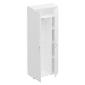 Шкаф для одежды с дополнением Комфорт КФ, белый премиум (80x38x200) К.531 ДШ в Йошкар-Оле