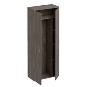 Шкаф для одежды с дополнением Комфорт КФ, дуб шамони темный (80x38x200) К.531 ШТ в Йошкар-Оле