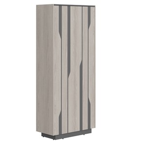 Шкаф гардероб LINE Дуб-серый-антрацит СФ-574401 (900х430х2100) в Йошкар-Оле