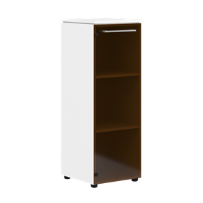 Шкаф средний MORRIS Дуб Базель/Белый MMC 42 (429х423х1188) в Йошкар-Оле