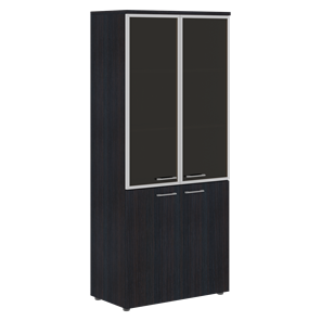 Шкаф с глухими низкими дверьми и топом XTEN Дуб Юкон XHC 85.7  (850х410х1930) в Йошкар-Оле