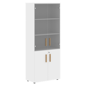 Шкаф широкий высокий FORTA Белый FHC 80.2(Z) (798х404х1965) в Йошкар-Оле