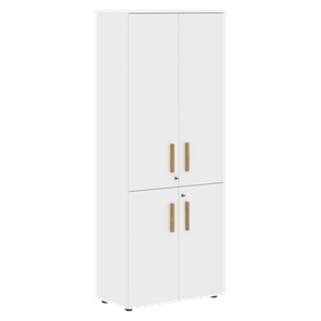 Шкаф с глухими средними и малыми дверьми FORTA Белый FHC 80.3(Z) (798х404х1965) в Йошкар-Оле