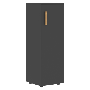 Шкаф колонна средний с правой дверью FORTA Черный Графит  FMC 40.1 (R) (399х404х801) в Йошкар-Оле