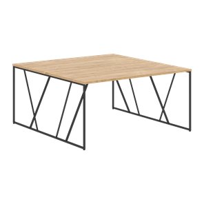 Двойной стол LOFTIS Дуб Бофорд  LWST 1516 (1560х1606х750) в Йошкар-Оле