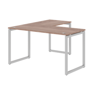Письменный стол угловой правый XTEN-Q Дуб-сонома- серебро XQCT 1415 (R) (1400х1500х750) в Йошкар-Оле