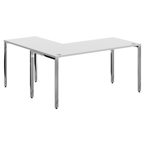 Письменный угловой  стол для персонала правый XTEN GLOSS  Белый XGCT 1615.1 (R) (1600х1500х750) в Йошкар-Оле