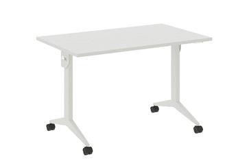 Складной мобильный стол X.M-2.7, Металл белый/Белый бриллиант в Йошкар-Оле