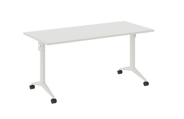 Складной мобильный стол X.M-5.7, Металл белый/Белый бриллиант в Йошкар-Оле