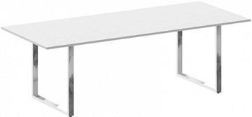 Стол для совещаний Metal system direct БО.ПРГ-240 Белый в Йошкар-Оле