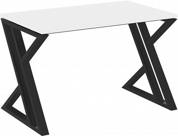 Письменный стол Loft VR.L-SRZ-1.7, Белый Бриллиант/Черный металл в Йошкар-Оле