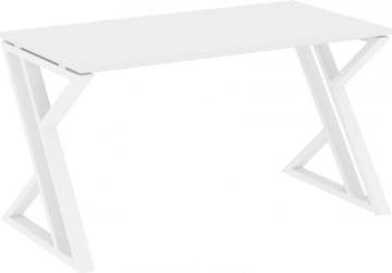 Стол на металлокаркасе Loft VR.L-SRZ-3.7, Белый Бриллиант/Белый металл в Йошкар-Оле