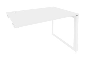 Стол приставной к тумбе O.MO-SPR-3.7 Белый/Белый бриллиант в Йошкар-Оле