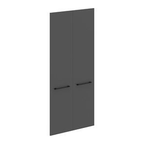 Дверь для шкафа высокая MORRIS TREND Антрацит/Кария Пальмира MHD 42-2 (844х1900х18) в Йошкар-Оле