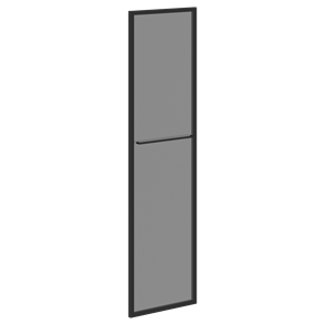 Дверь стеклянная в рамке левая LOFTIS Сосна Эдмонт LMRG 40 L (790х20х1470) в Йошкар-Оле