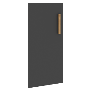Низкая дверь для шкафа левая FORTA Черный ГрафитFLD 40-1(L) (396х18х766) в Йошкар-Оле