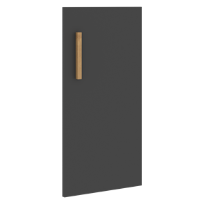 Дверь для шкафа низкая правая FORTA Черный Графит FLD 40-1(R) (396х18х766) в Йошкар-Оле