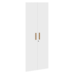 Двери для шкафов высокие с замком FORTA Белый FHD 40-2(Z)  (794х18х1932) в Йошкар-Оле