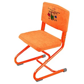 Чехол для стула СУТ 01-01 Оранжевый, Замша в Йошкар-Оле