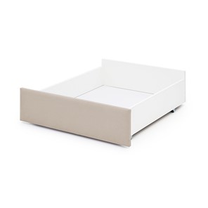 Ящик для хранения Litn мягкий для кроватей 160х80 холодный бежевый (микрошенилл) в Йошкар-Оле