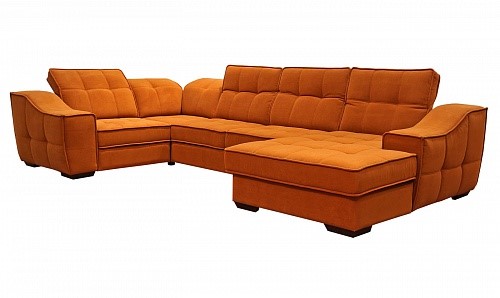 Угловой диван N-11-M (П1+ПС+УС+Д2+Д5+П1) в Йошкар-Оле - изображение