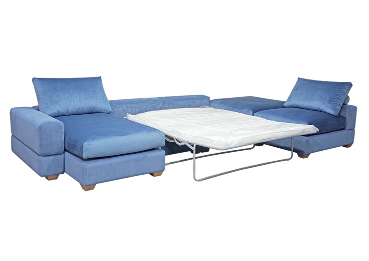 П-образный диван V-10-M П (П1+Д4+Д2+УС+ПС), Memory foam в Йошкар-Оле - изображение 1